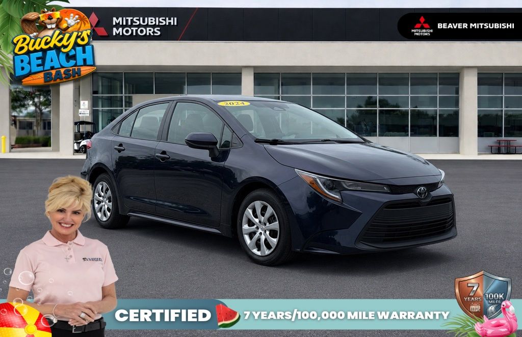 Blueprint 2024 Toyota Corolla Sedan Front-Wheel Drive Continuously Variable Transmission