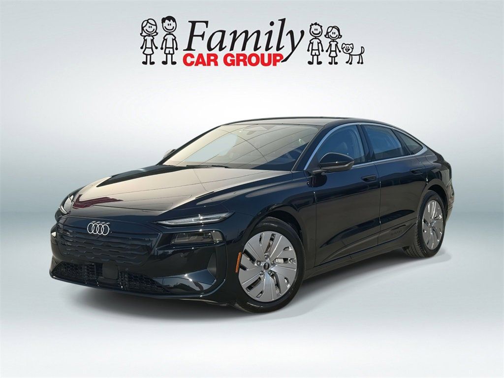 Black 2025 Audi A6 e-tron Sportback Sedan All-Wheel Drive Automatic