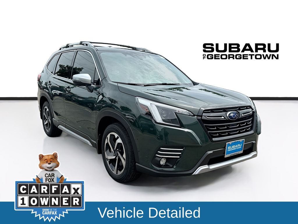 Cascade Green Silica 2024 Subaru Forester Touring Crossover AWD SUV / Crossover All-Wheel Drive Continuously Variable Transmission
