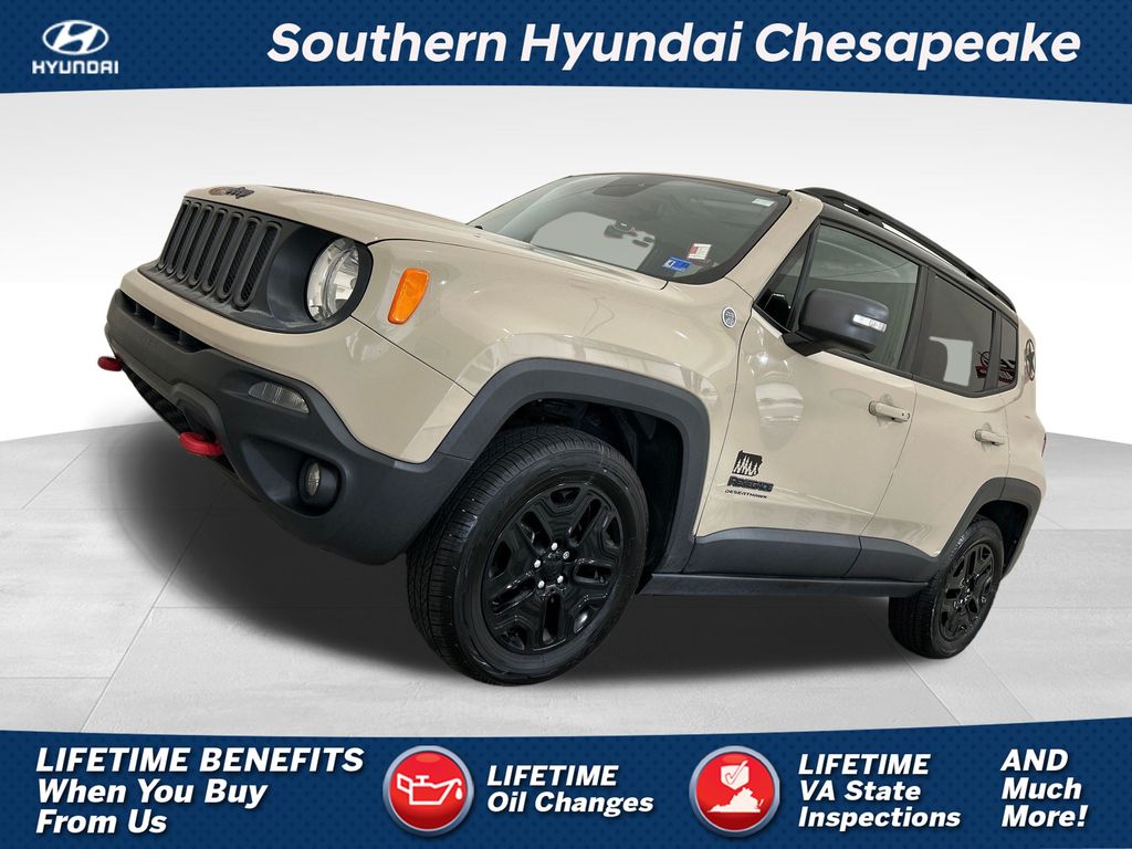 Mojave Sand 2017 Jeep Renegade Deserthawk 4WD SUV / Crossover Four-Wheel Drive 9-Speed Automatic