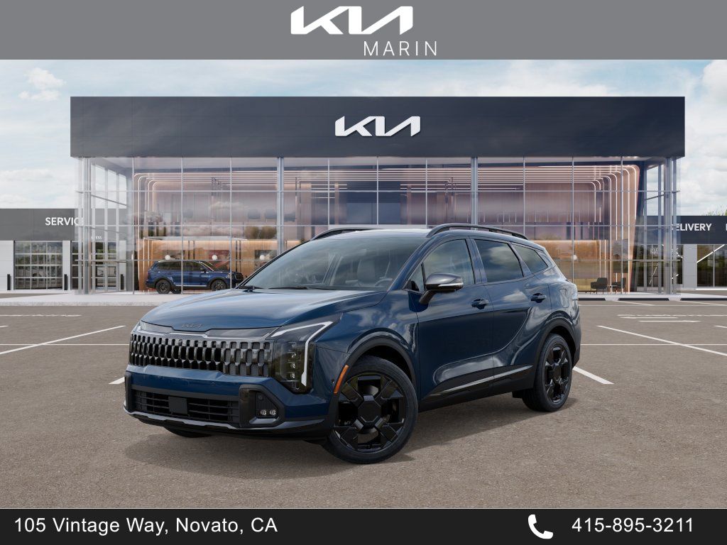 Blue 2027 Kia Sportage Plug-In Hybrid SUV / Crossover All-Wheel Drive 6-Speed Automatic