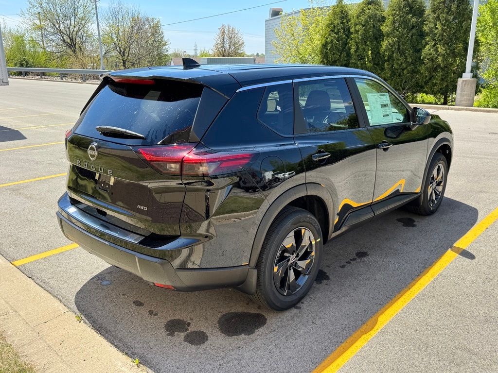 New 2026 Super Black Nissan SV image 4