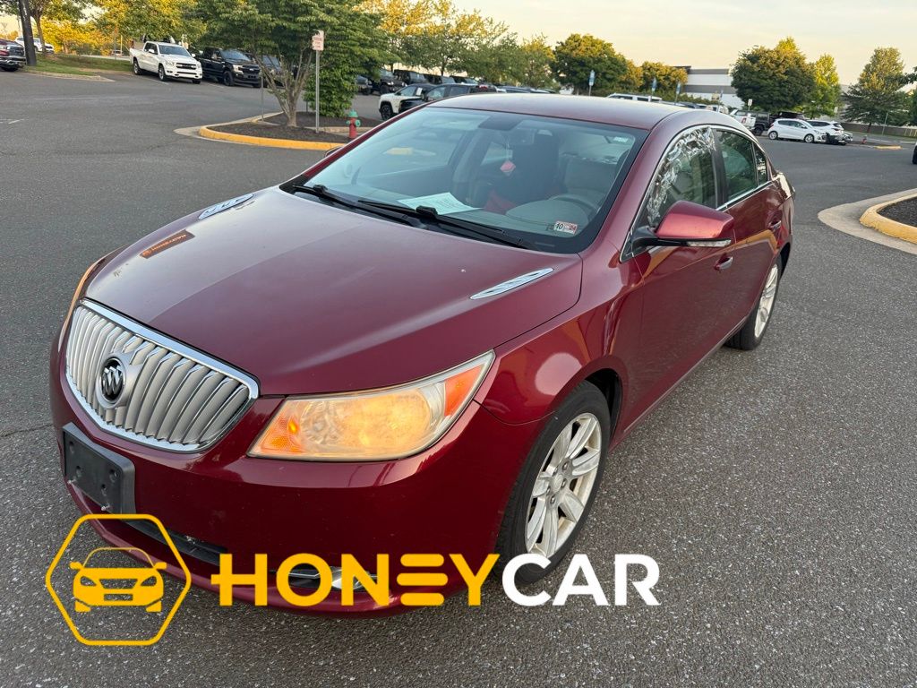 Red Jewel Tintcoat 2010 Buick LaCrosse CXL FWD Sedan Front-Wheel Drive 6-Speed Automatic Overdrive