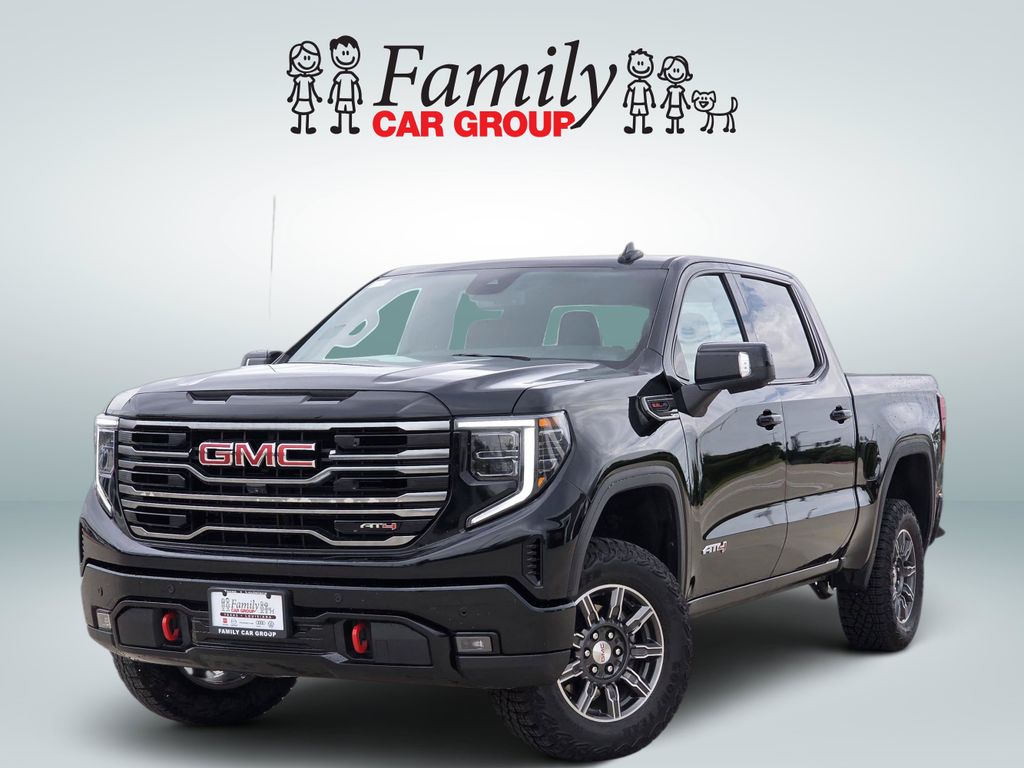 Onyx Black 2025 GMC Sierra 1500 Pickup Truck Four-Wheel Drive Automatic