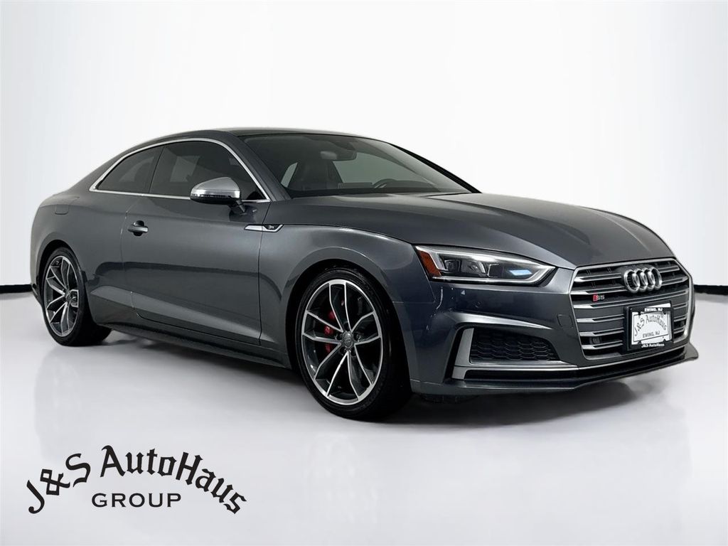 Daytona Gray Pearl 2018 Audi S5 Coupe All-Wheel Drive 8-Speed Automatic