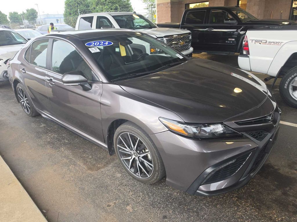 Predawn Gray Mica 2024 Toyota Camry Sedan Front-Wheel Drive 8-Speed Automatic