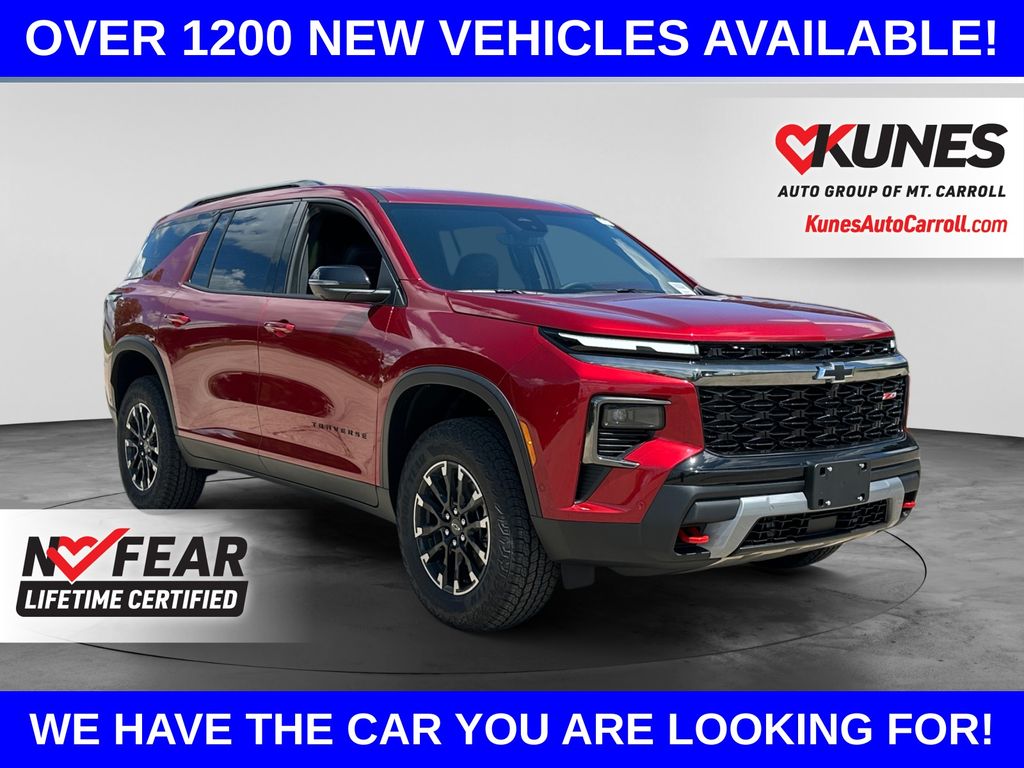 Radiant Red Tintcoat 2026 Chevrolet Traverse SUV / Crossover Four-Wheel Drive 8-Speed Automatic