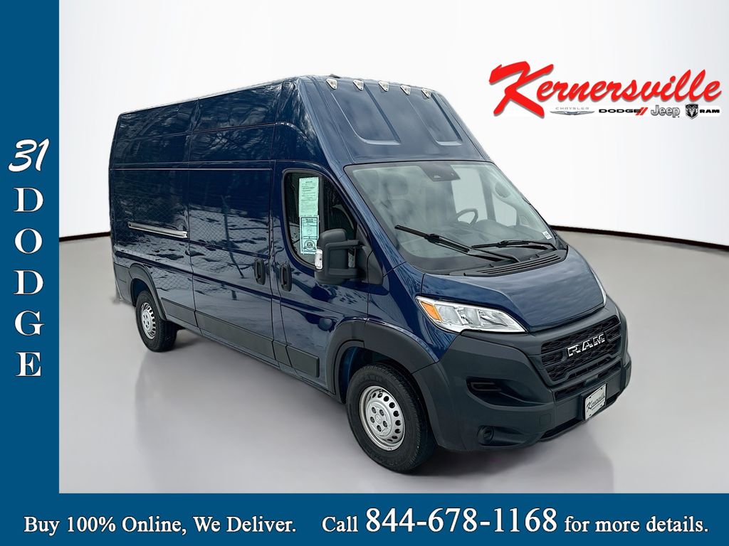 2024 RAM ProMaster 3500 Tradesman 159 Super High Roof Extended Cargo Van with Passenger Seat FWD