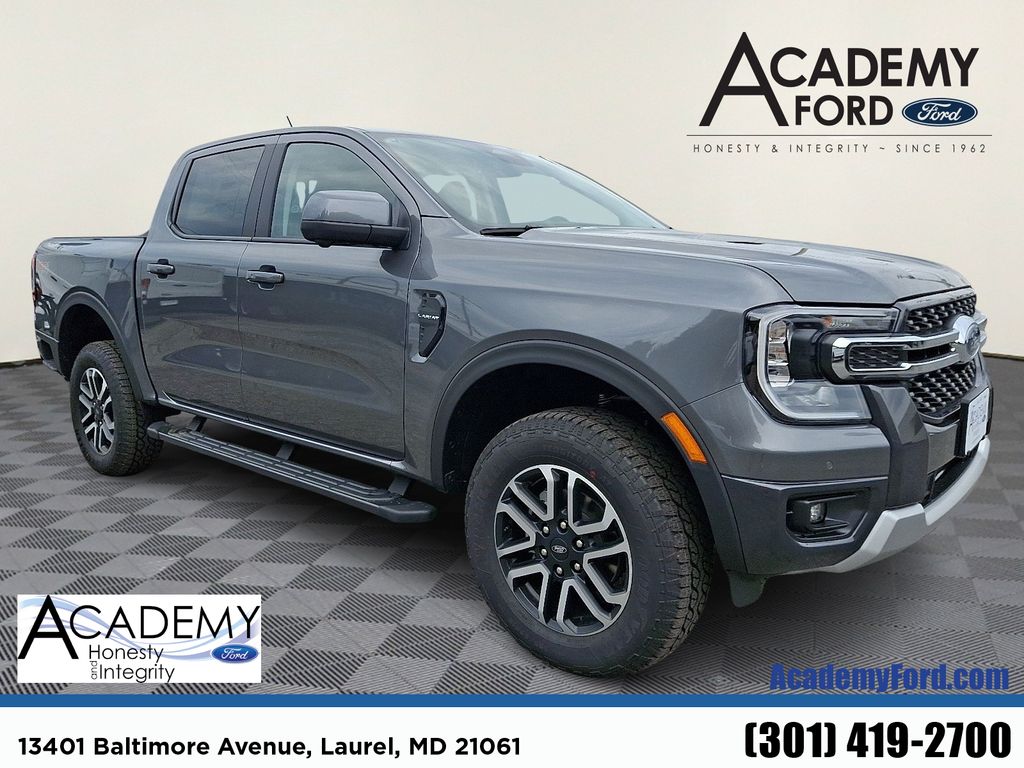 Carbonized Gray Metallic 2026 Ford Ranger Pickup Truck Four-Wheel Drive Automatic