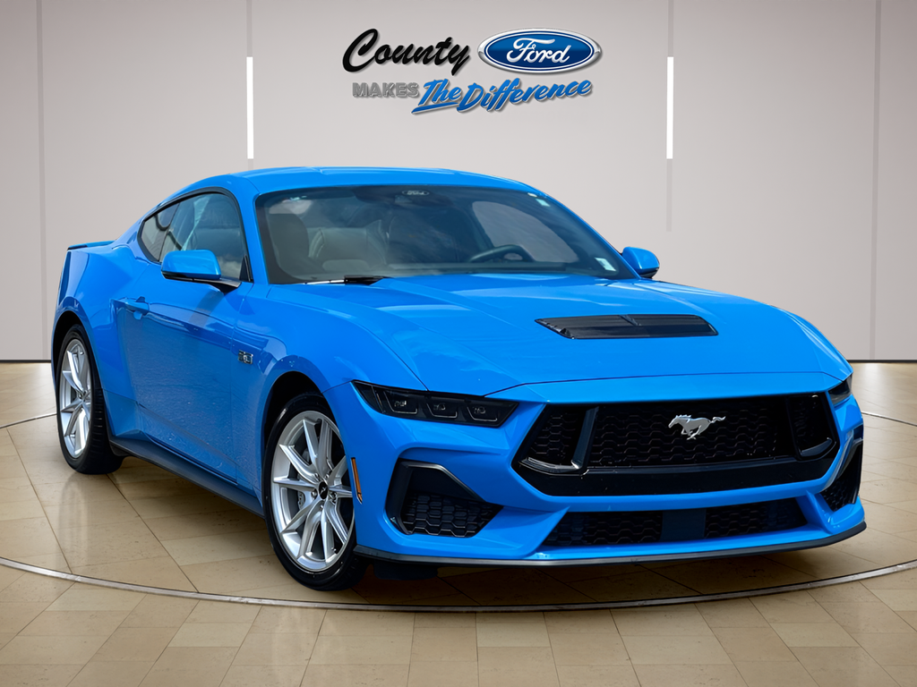 Grabber Blue Metallic 2025 Ford Mustang Coupe Rear-Wheel Drive Automatic