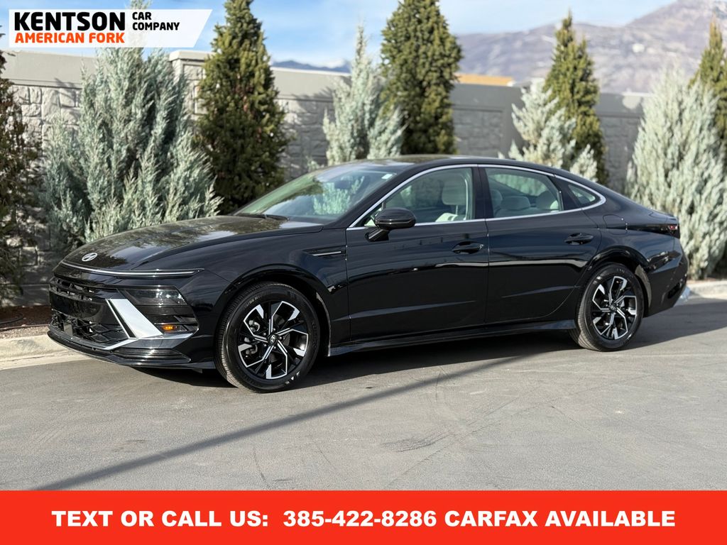 Abyss Black 2025 Hyundai Sonata SEL FWD Sedan Front-Wheel Drive 8-Speed Automatic