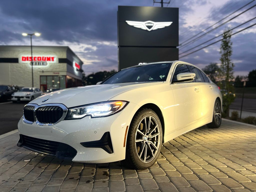 Alpine White 2021 BMW 3 Series 330i RWD Sedan Rear-Wheel Drive 8-Speed Automatic