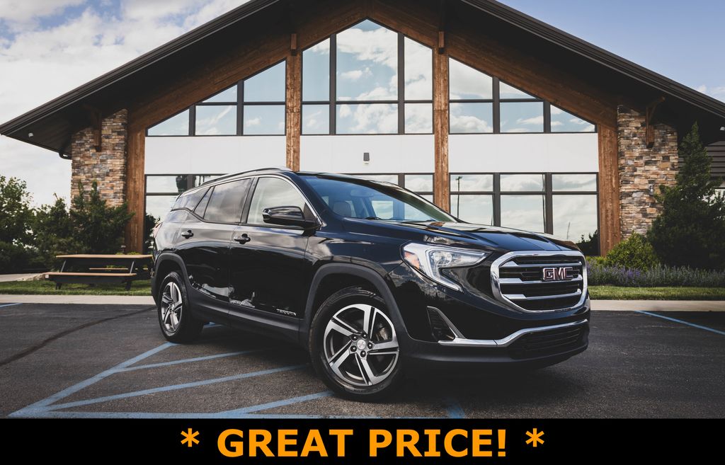 Black (Ebony Twilight Metallic) 2018 GMC Terrain SLT AWD SUV / Crossover Four-Wheel Drive 9-Speed Automatic