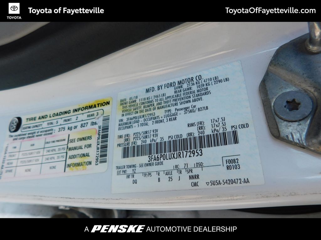 Thumbnail: 2018 Ford Fusion - 8