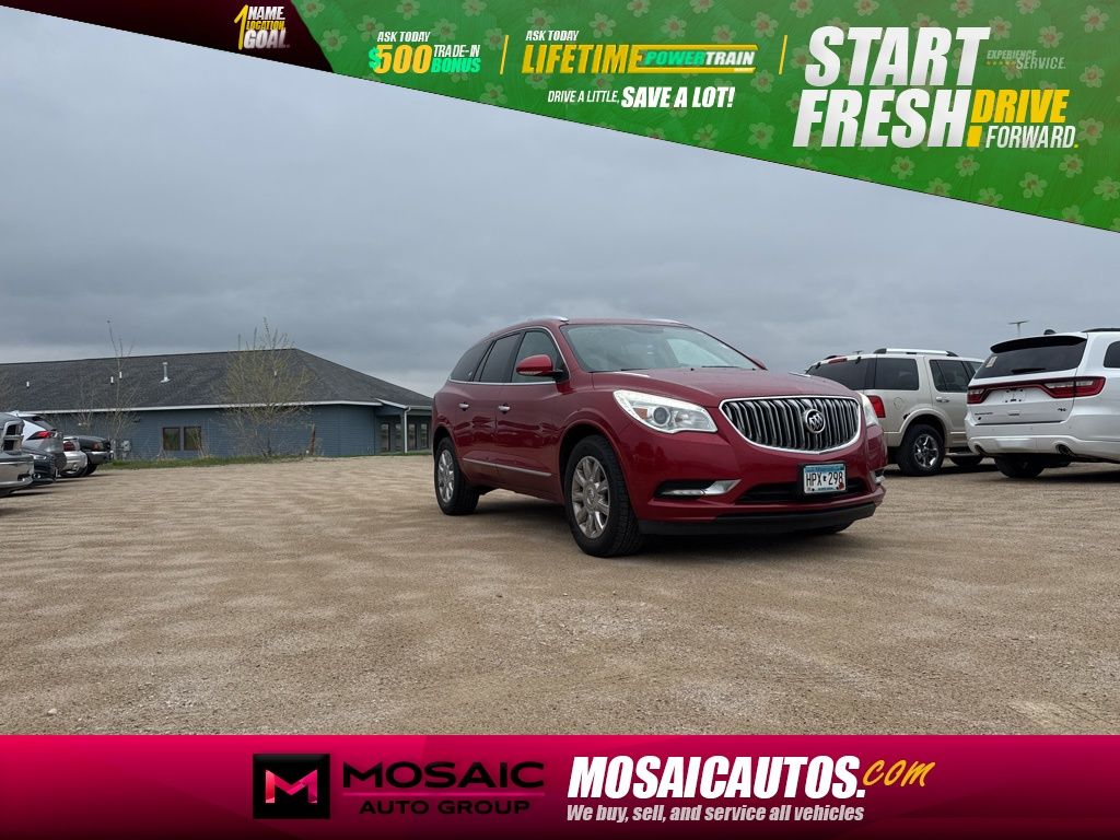 Crystal Red Tintcoat 2013 Buick Enclave Premium AWD SUV / Crossover All-Wheel Drive 6-Speed Automatic