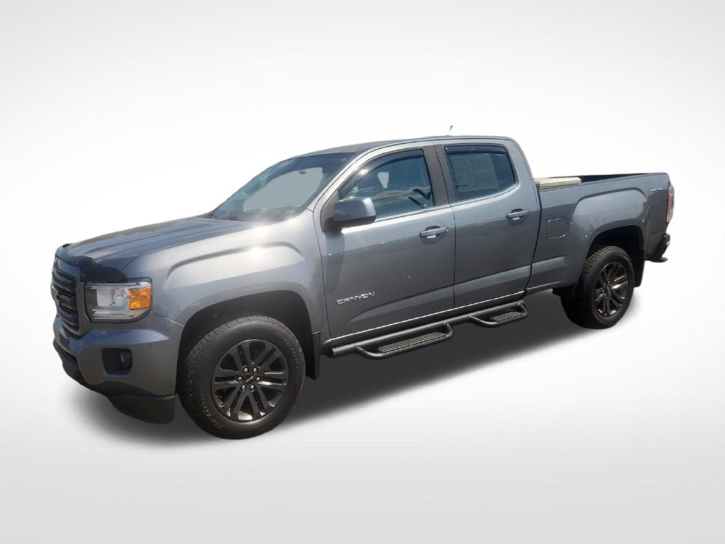 Gray 2020 GMC Canyon Pickup Truck Four-Wheel Drive 8-Speed Automatic