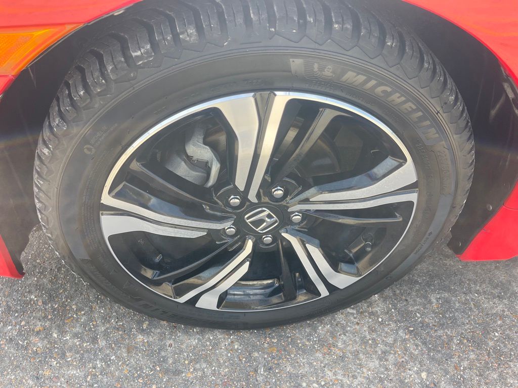 2016 Honda Civic Touring Red at Texan Dodge Chrysler Jeep Ram