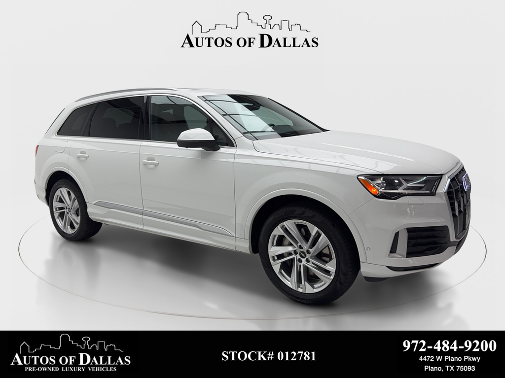 Carrara White 2023 Audi Q7 SUV / Crossover All-Wheel Drive 8-Speed Automatic