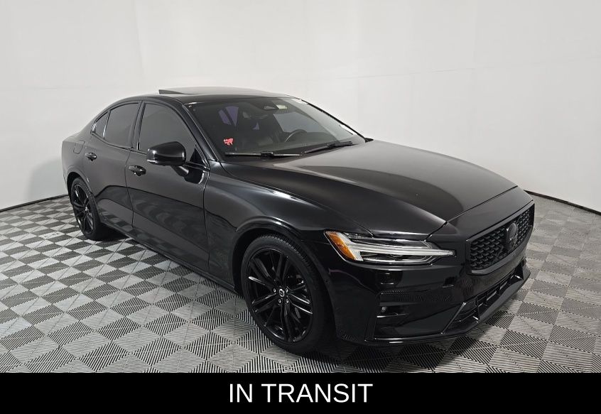 Onyx Black Metallic 2024 Volvo S60 Sedan All-Wheel Drive Automatic