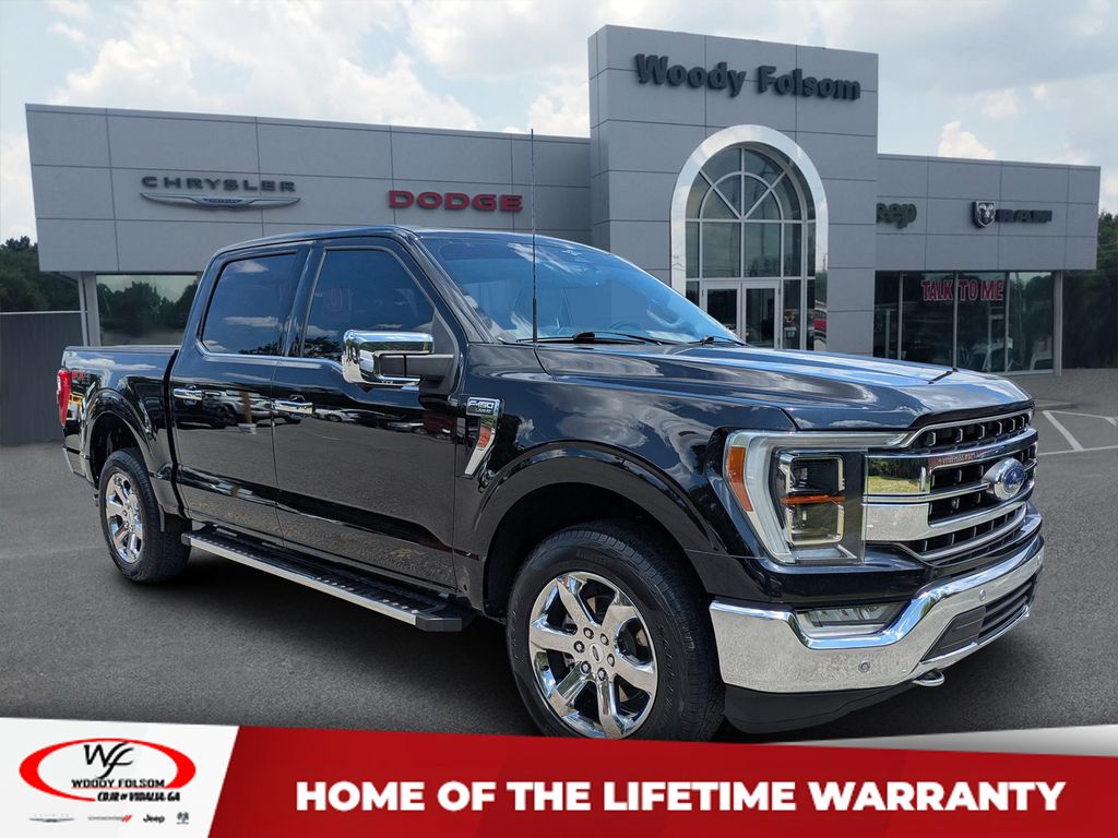 Black Metallic 2023 Ford F-150 Pickup Truck Four-Wheel Drive Automatic