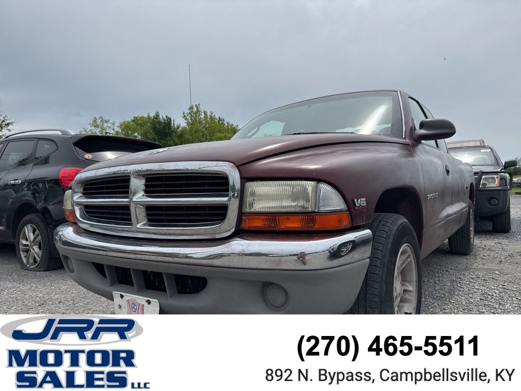 Red 2000 Dodge Dakota Pickup Truck