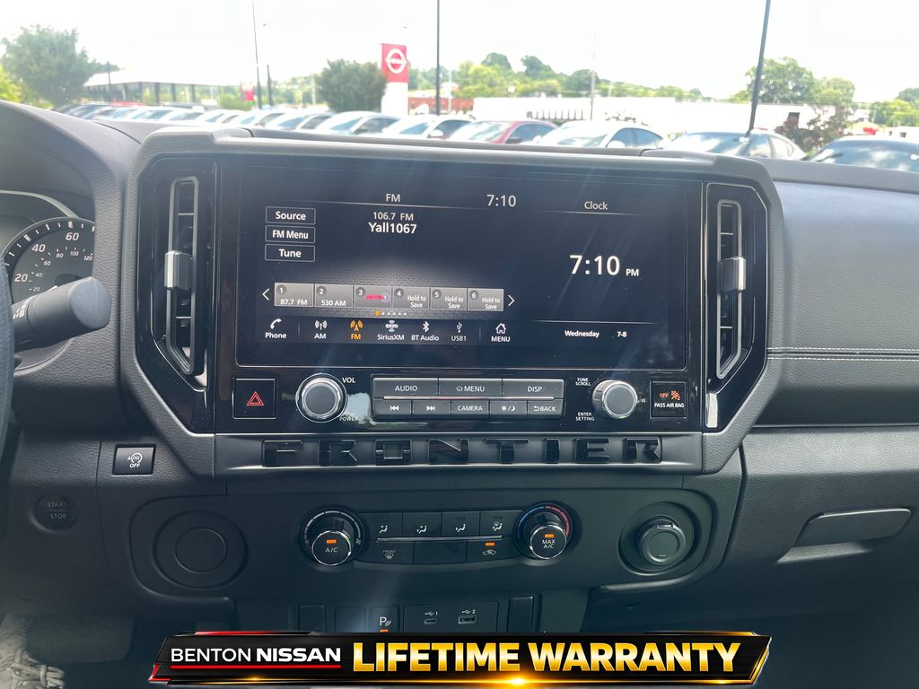 2026 Glacier White Nissan Frontier SV RWD Truck