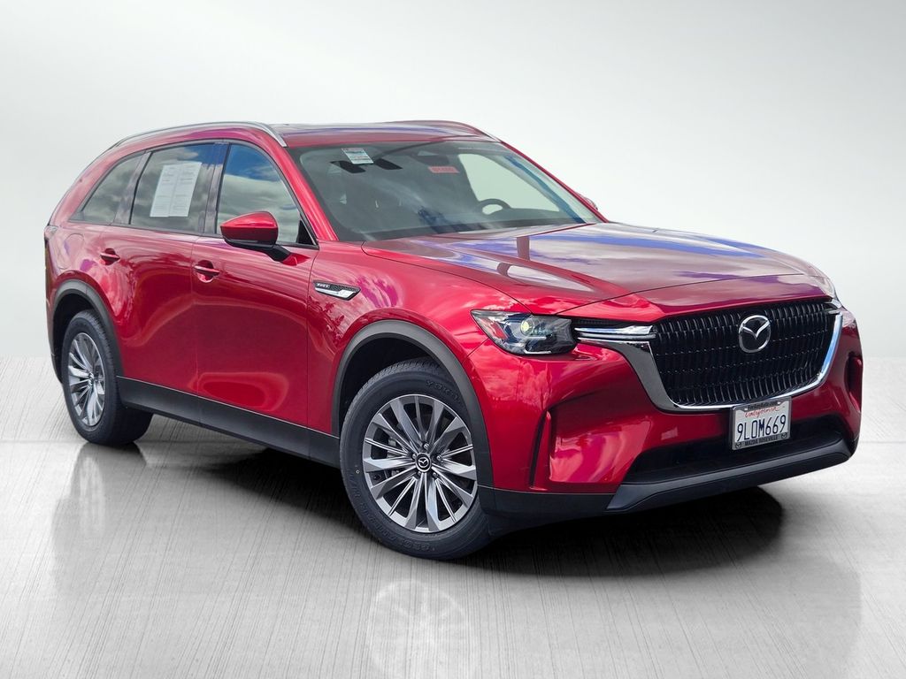 Red Crystal 2024 Mazda CX-90 PHEV Preferred AWD SUV / Crossover All-Wheel Drive 8-Speed Automatic