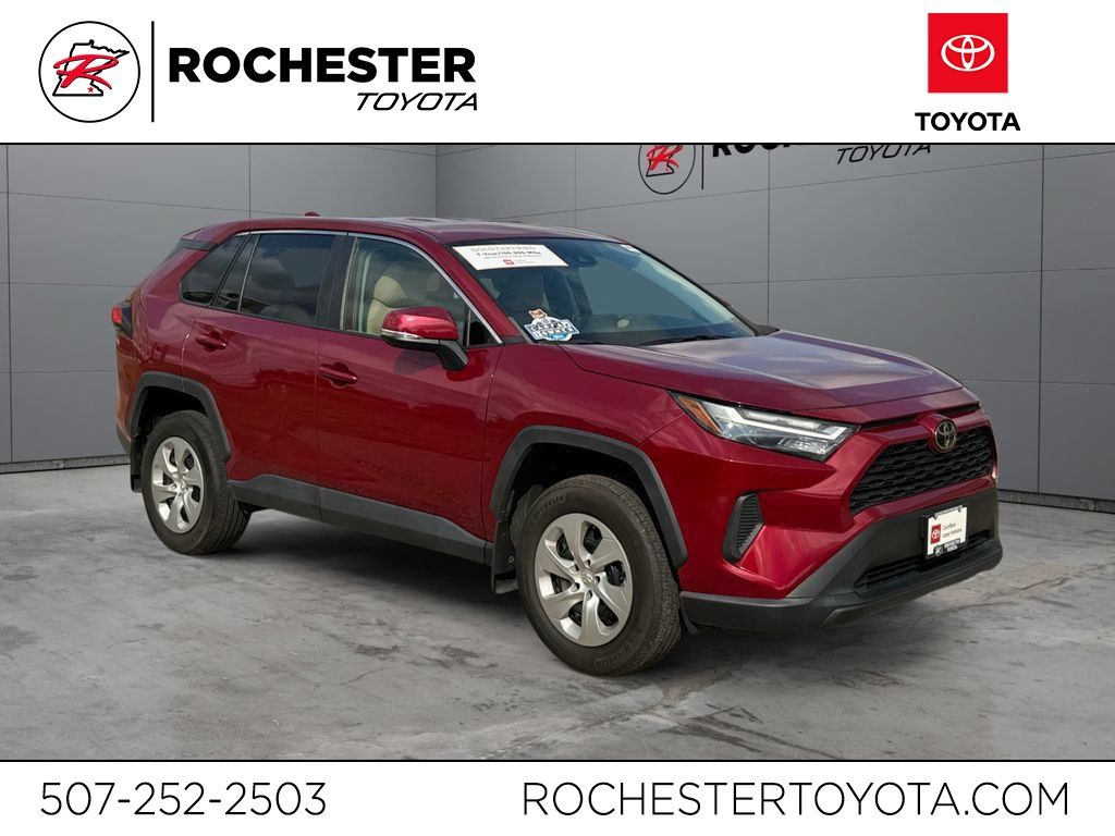 Red (Ruby Flare Pearl) 2023 Toyota RAV4 SUV / Crossover All-Wheel Drive 8-Speed Automatic