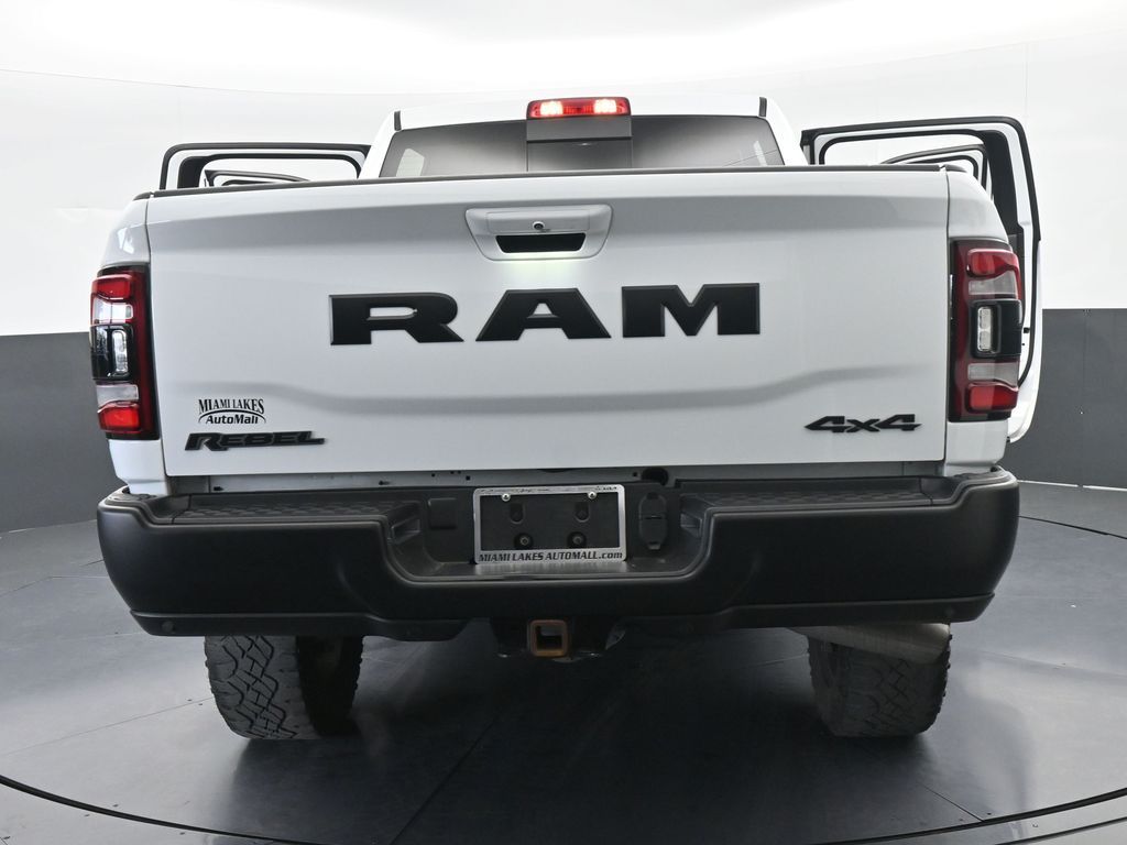 Used 2024 Bright White Clearcoat Ram Rebel image 85
