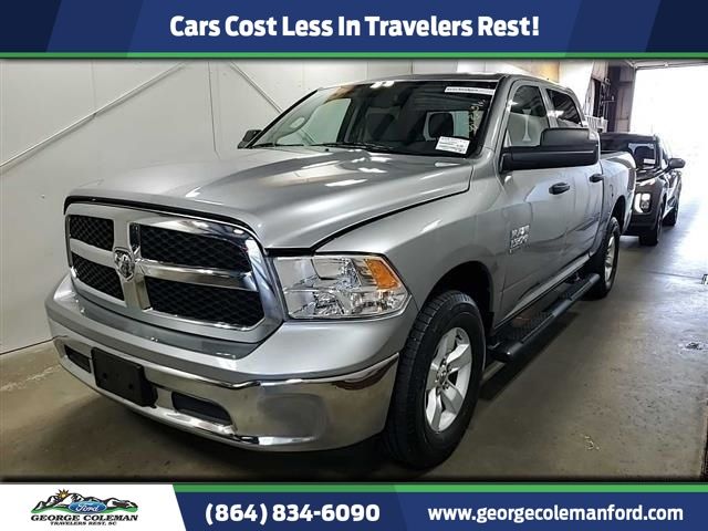 Billet Silver Metallic Clearcoat 2022 RAM 1500 Classic SLT Crew Cab 4WD Pickup Truck Four-Wheel Drive 8-Speed Automatic