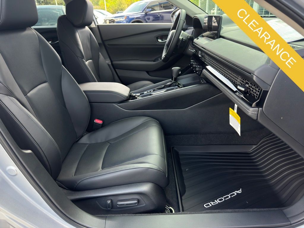 2025 Honda Accord Hybrid EX-L Silver at Classic Honda Galveston