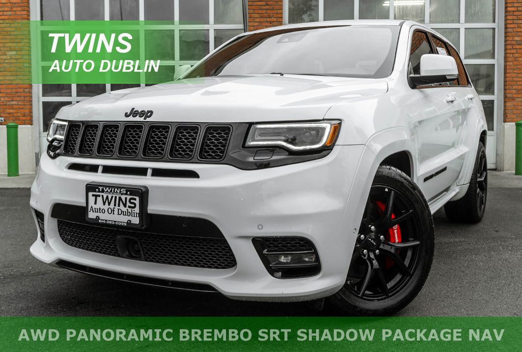 Bright White Clearcoat 2020 Jeep Grand Cherokee SRT 4WD SUV / Crossover Four-Wheel Drive 8-Speed Automatic