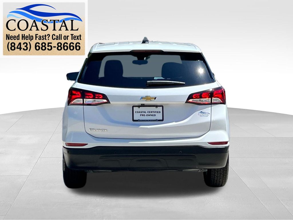 2023 Chevrolet Equinox LS White at Matthews Motors of Wilmington