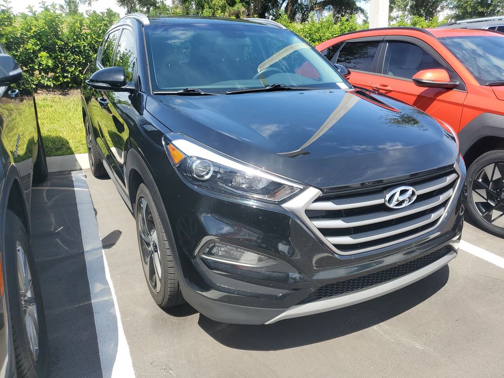 Ash Black 2017 Hyundai Tucson SUV / Crossover Front-Wheel Drive 7-Speed Automatic