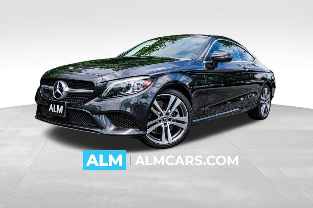 Gray 2020 Mercedes-Benz C-Class C 300 Coupe RWD Coupe Rear-Wheel Drive 9-Speed Automatic