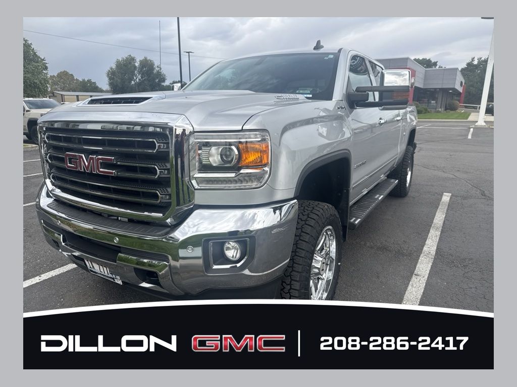 Quicksilver Metallic 2017 GMC Sierra 2500HD Pickup Truck Four-Wheel Drive 6-Speed Automatic