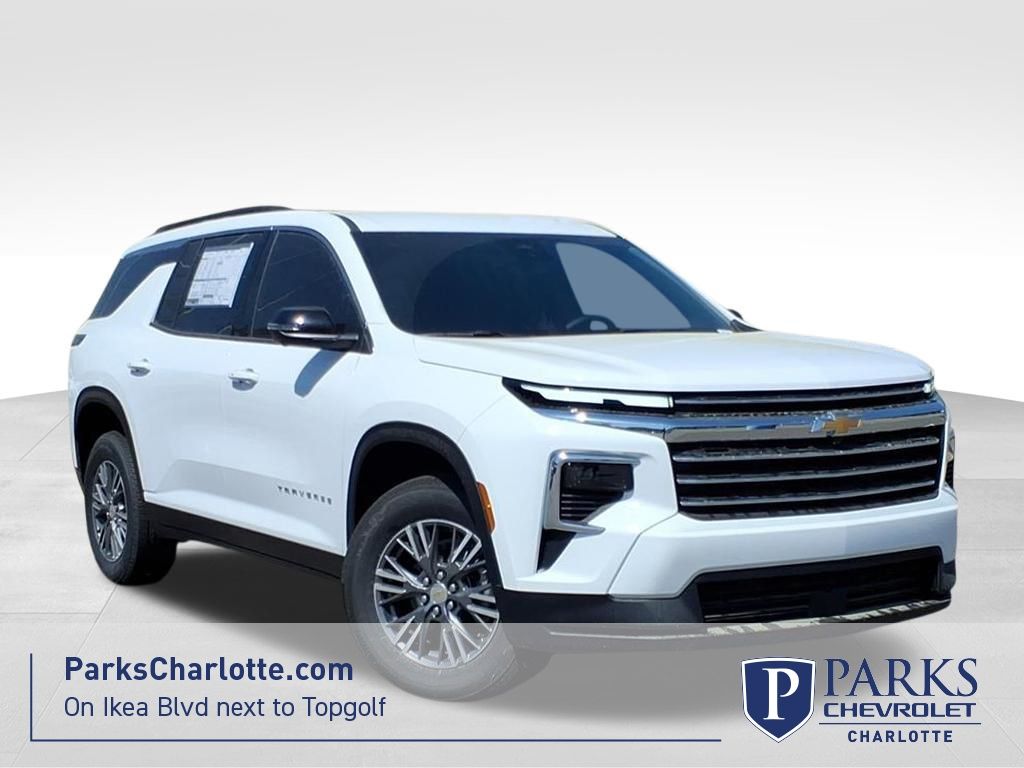Summit White 2026 Chevrolet Traverse SUV / Crossover Front-Wheel Drive 8-Speed Automatic