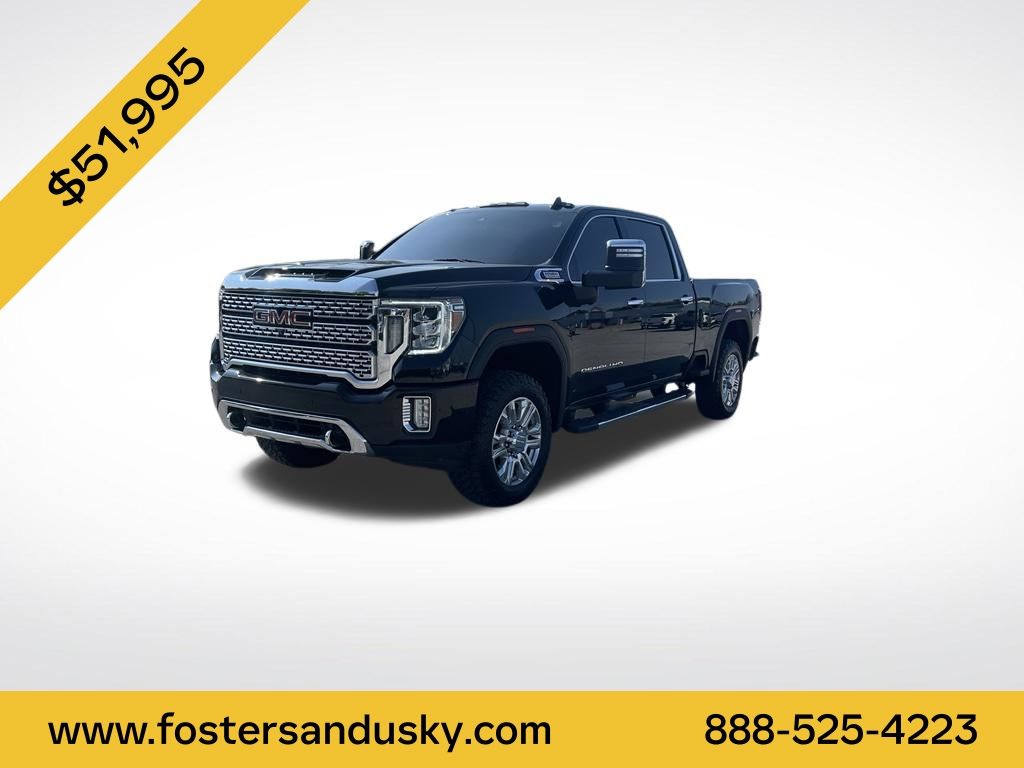 Onyx Black 2021 GMC Sierra 2500HD Pickup Truck Four-Wheel Drive Automatic