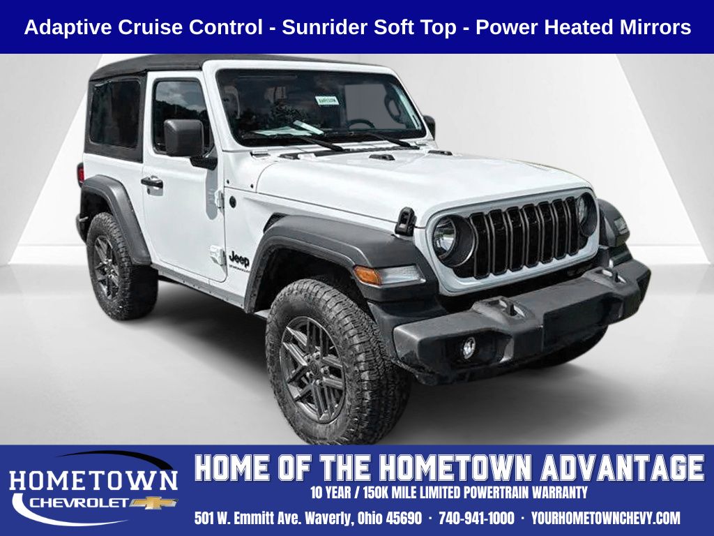 Bright White Clearcoat 2024 Jeep Wrangler SUV / Crossover Four-Wheel Drive 8-Speed Automatic