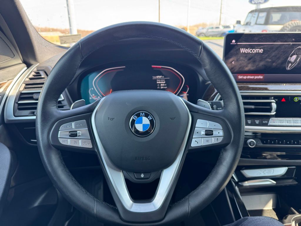 2023 BMW X3 xDrive30i White at Klick Lewis Buick Chevrolet