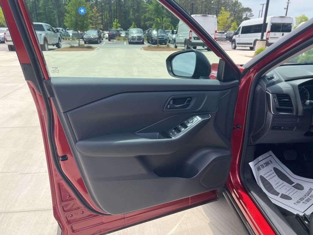 2025 Scarlet Ember Tintcoat Nissan Rogue S FWD SUV