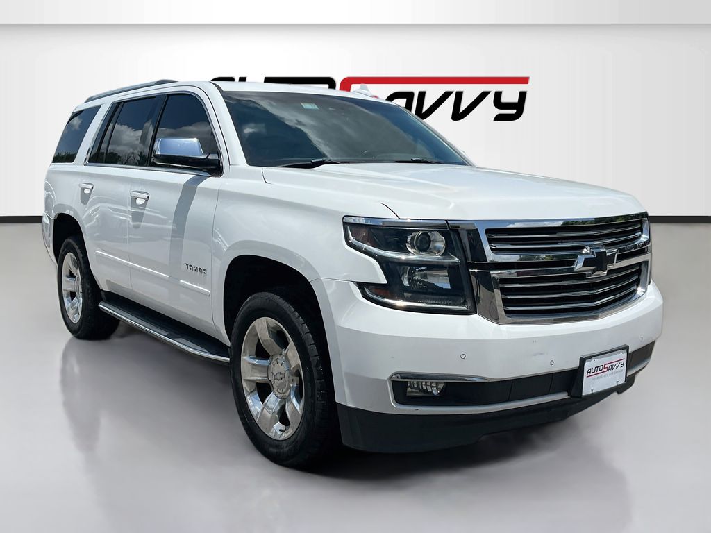 2017 Chevrolet Tahoe Premier White at Bravo Nissan