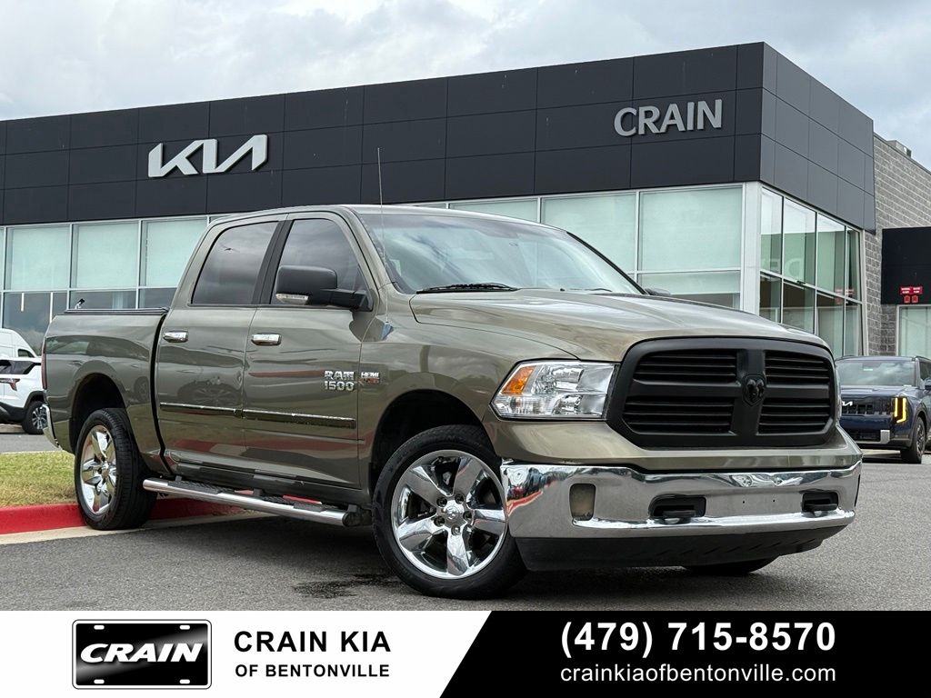 Brown (Prairie Tan) 2013 RAM 1500 Pickup Truck Four-Wheel Drive 6-Speed Automatic