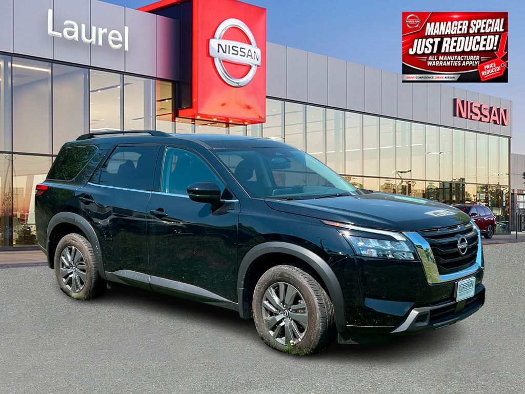 Super Black 2025 Nissan Pathfinder SUV / Crossover All-Wheel Drive 9-Speed Automatic