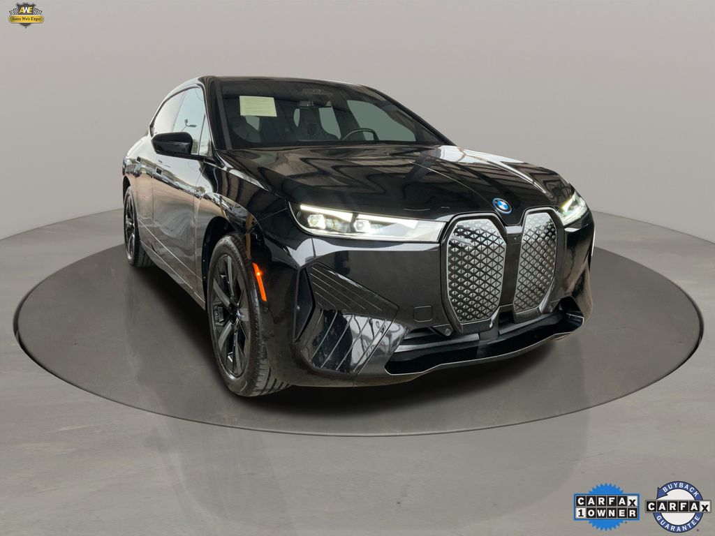 Black Sapphire Metallic 2023 BMW iX xDrive50 AWD SUV / Crossover All-Wheel Drive Automatic