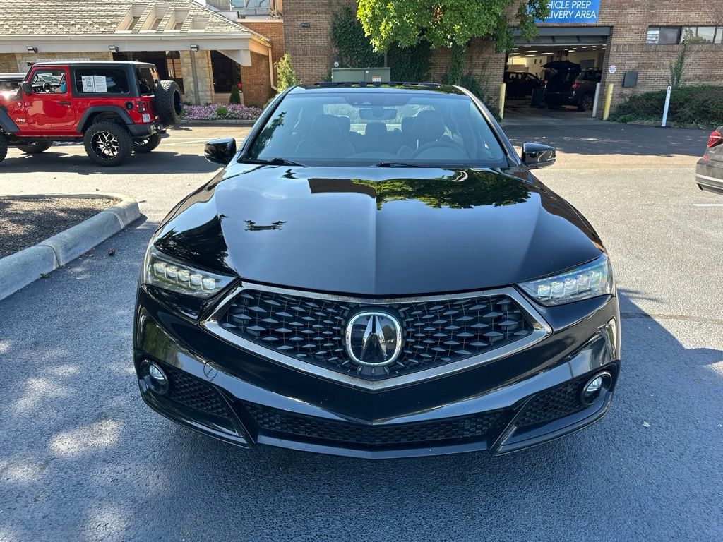 Used 2020 Black Acura 3.5L A-Spec Pkg image 3