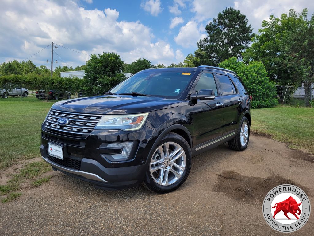 Shadow Black 2016 Ford Explorer SUV / Crossover Front-Wheel Drive 6-Speed Automatic