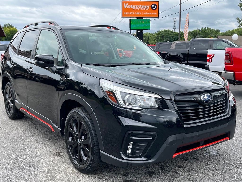 Crystal Black Silica 2019 Subaru Forester SUV / Crossover All-Wheel Drive Continuously Variable Transmission