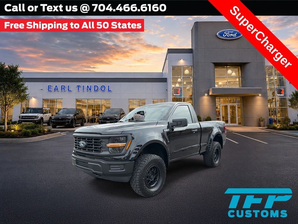 Agate Black Metallic 2026 Ford F-150 Pickup Truck Four-Wheel Drive Automatic