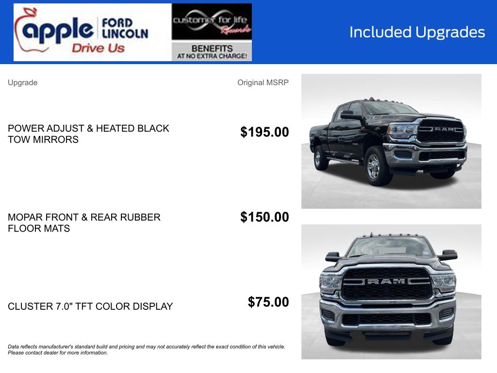 2022 Ram 2500 Tradesman Crew Cab 4x4 6'4" Box
